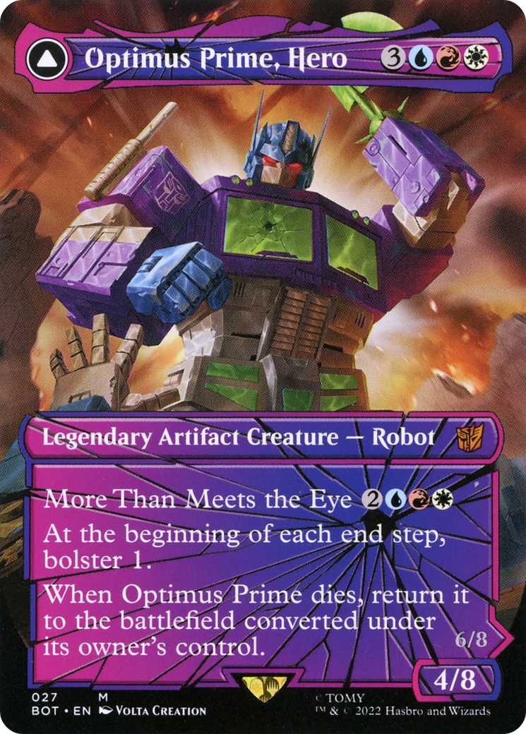 Optimus Prime, Hero // Optimus Prime, Autobot Leader (BOT) #27 [EN/N]