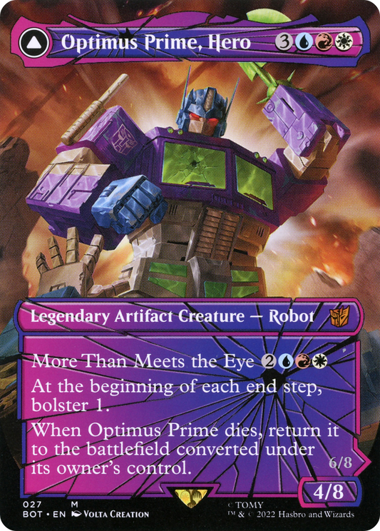 Optimus Prime, Hero // Optimus Prime, Autobot Leader (BOT) #27 [EN/N]
