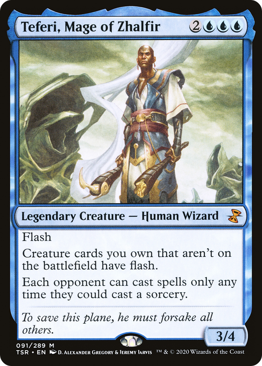 Teferi, Mage of Zhalfir (TSR) #91 [EN/N]