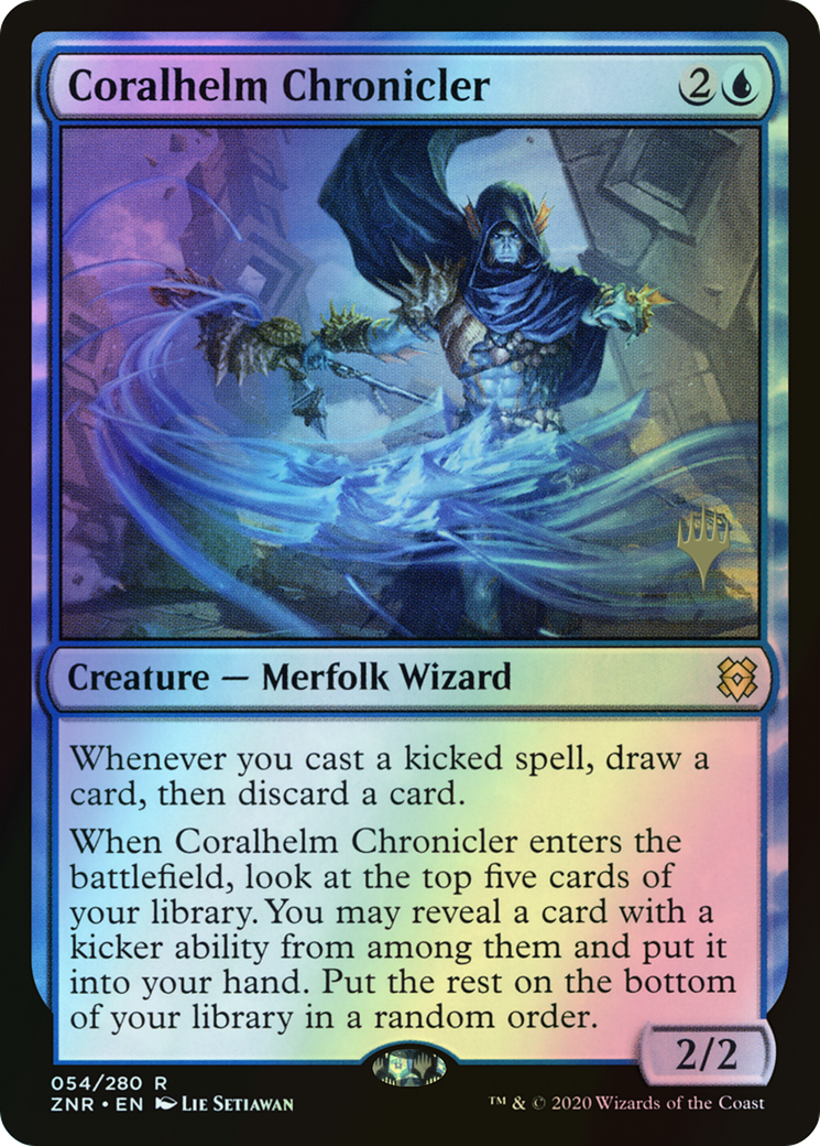 Coralhelm Chronicler (PZNR) #54p [EN/F]