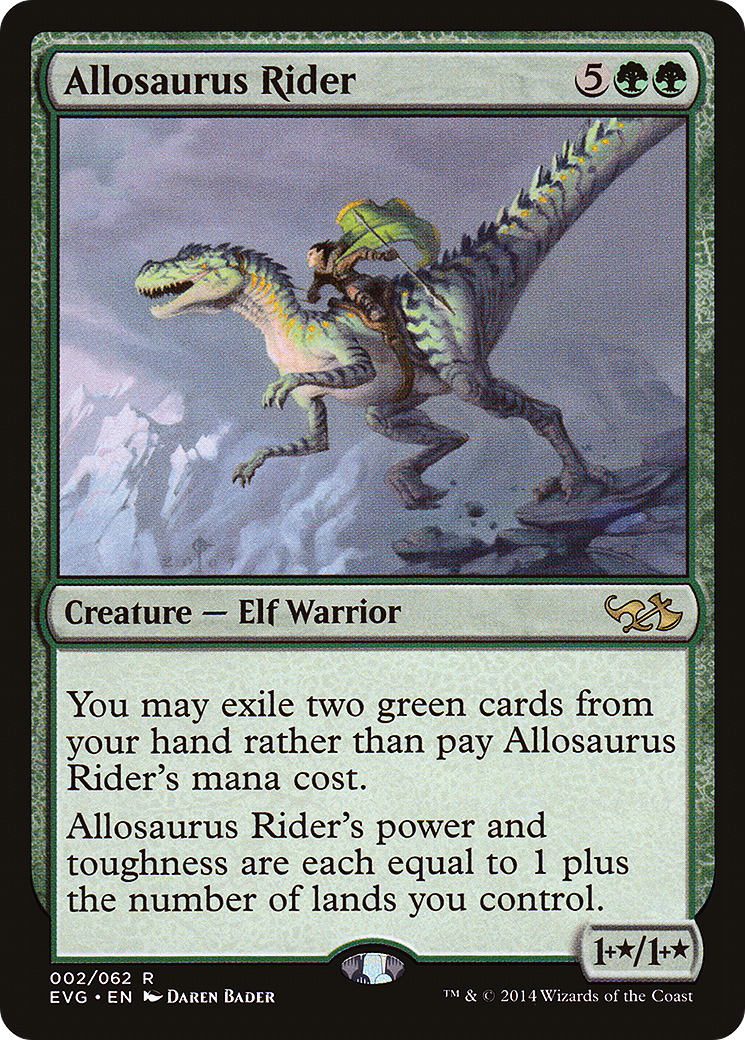 Allosaurus Rider (EVG) #2 [EN/N]