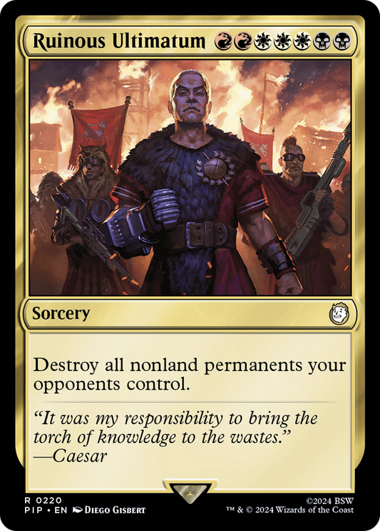 Ruinous Ultimatum (PIP) #220 [EN/N] s/o
