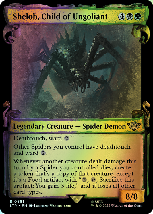 Shelob, Child of Ungoliant (LTR) #681 [EN/F] s/o