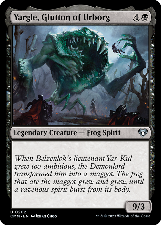 Yargle, Glutton of Urborg (CMM) #202 [EN/N] s/o