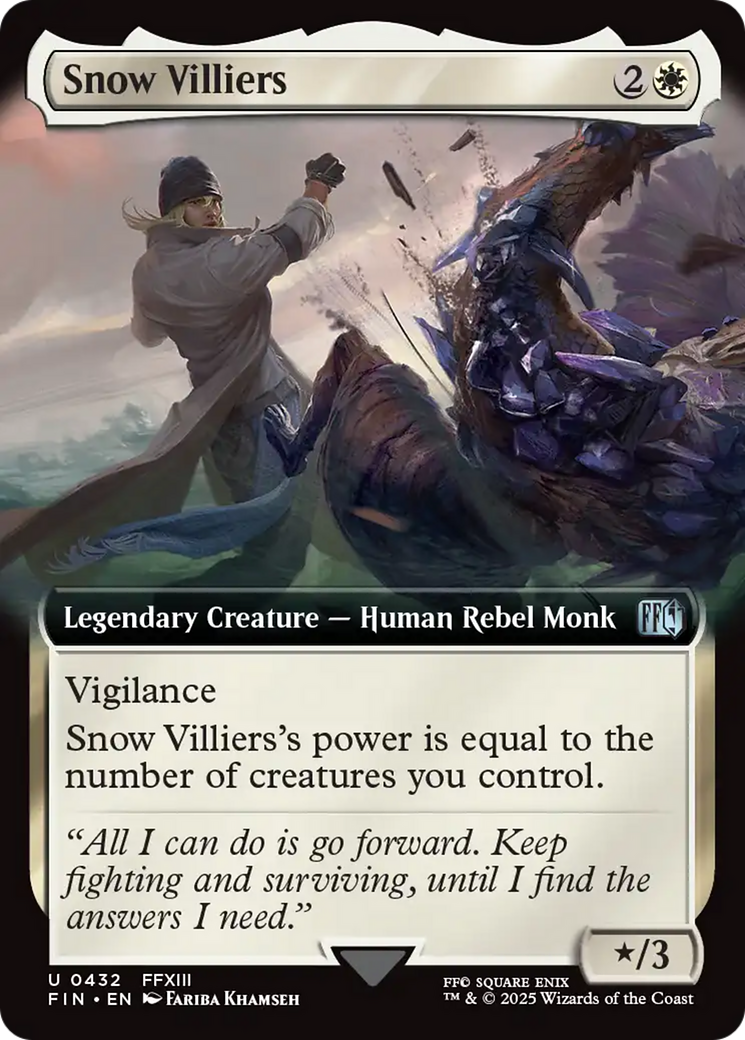 Snow Villiers (FIN) #432 [EN/N] s/o