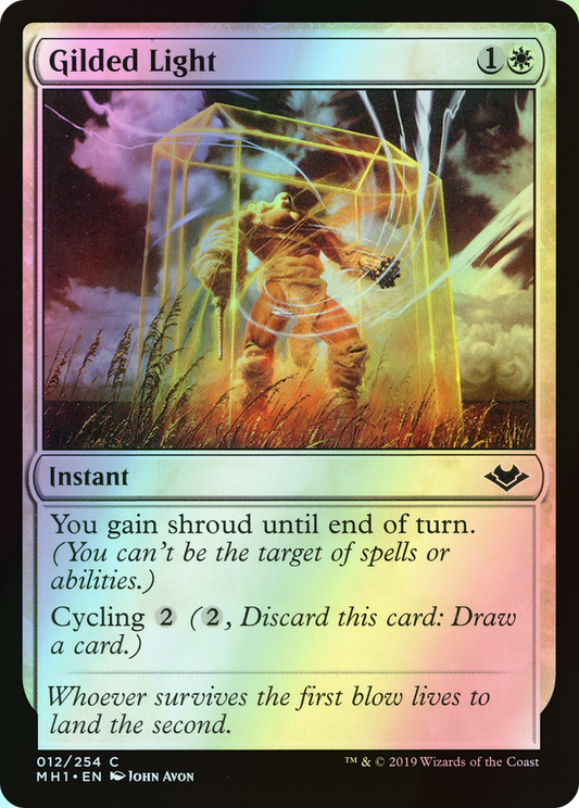 Gilded Light (MH1) #12 [EN/F]