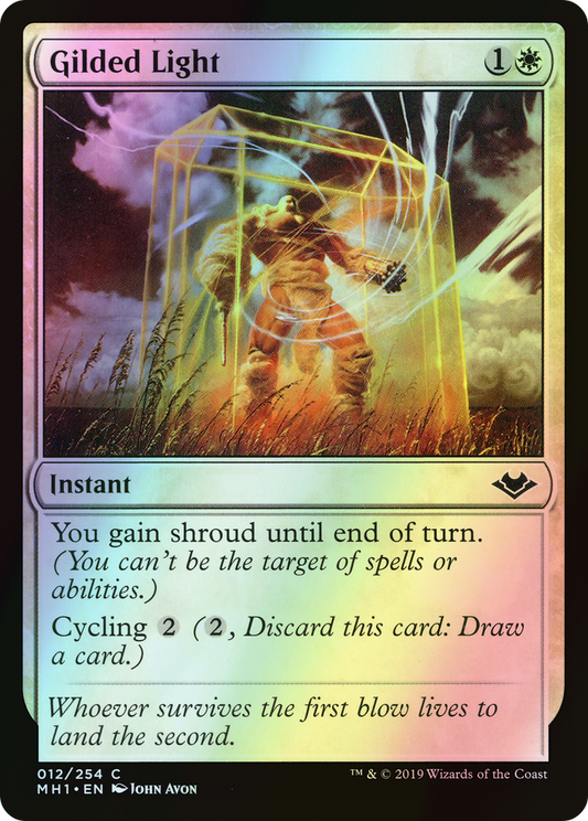 Gilded Light (MH1) #12 [EN/F]