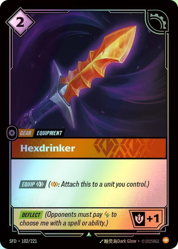Hexdrinker (SFD) #102 [EN/F] s/o