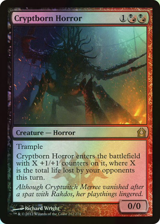 Cryptborn Horror (RTR) #212 [EN/F] s/o