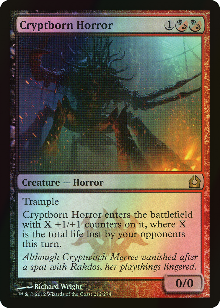 Cryptborn Horror (RTR) #212 [EN/F] s/o