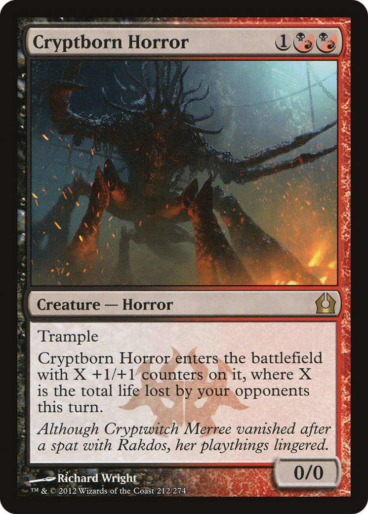 Cryptborn Horror (RTR) #212 [EN/N]