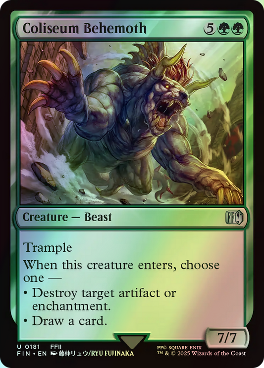 Coliseum Behemoth (FIN) #181 [EN/F]