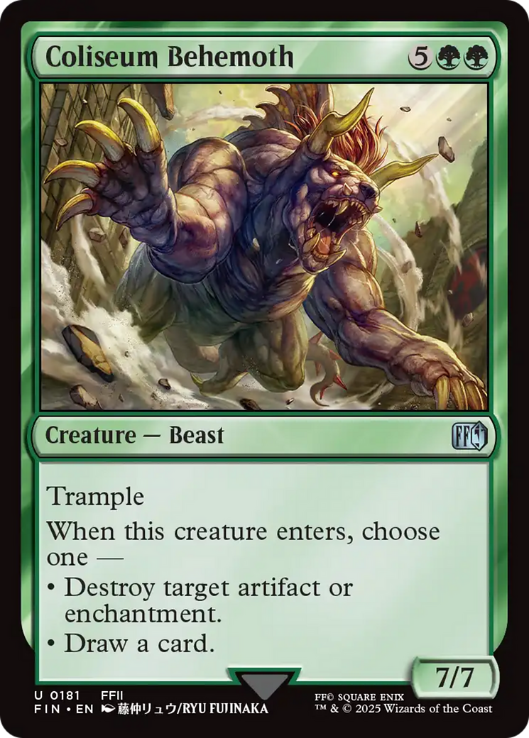 Coliseum Behemoth (FIN) #181 [EN/N]