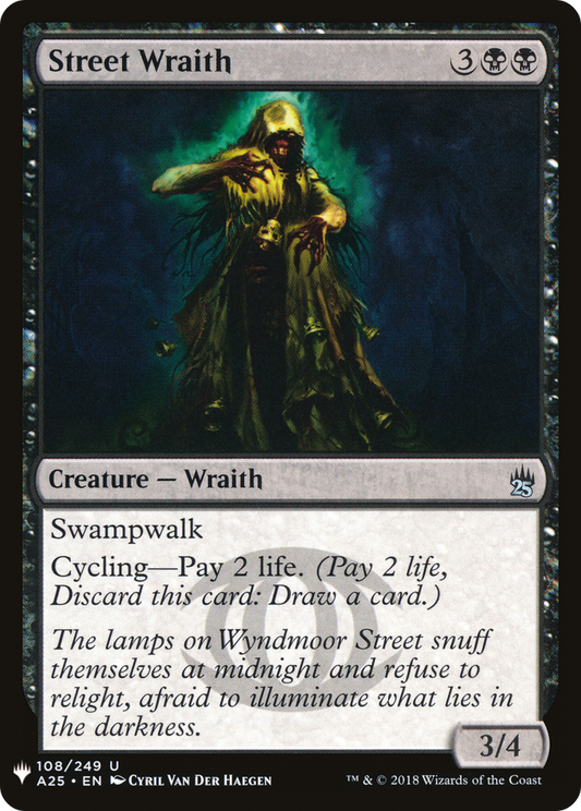 Street Wraith (PLST) #A25-108 [EN/N]