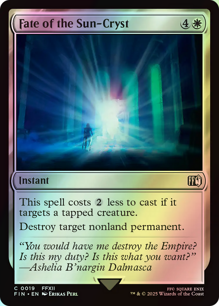 Fate of the Sun-Cryst (FIN) #19 [EN/F]