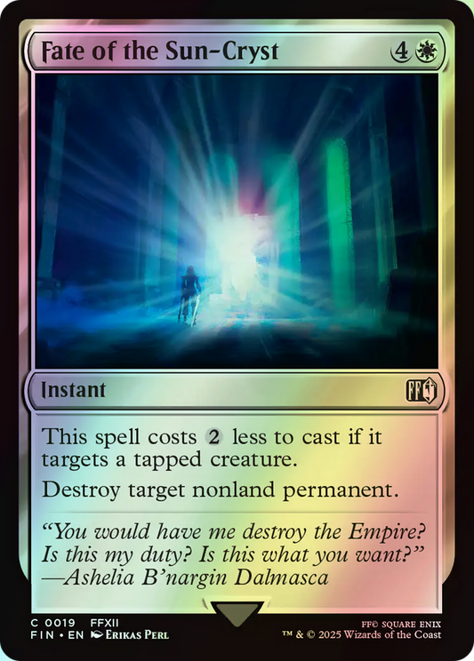 Fate of the Sun-Cryst (FIN) #19 [EN/F]