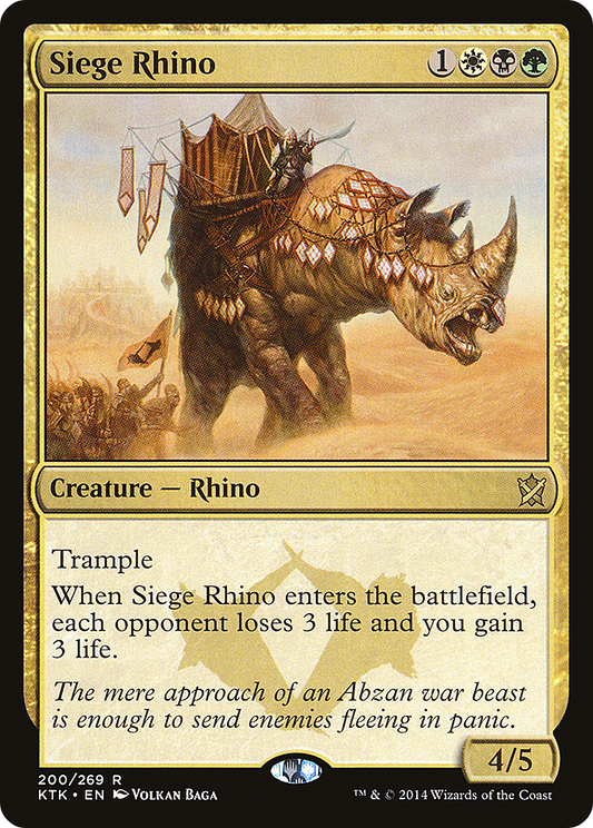 Siege Rhino (KTK) #200 [EN/N]