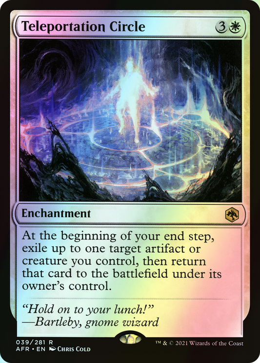 Teleportation Circle (AFR) #39 [EN/F] s/o