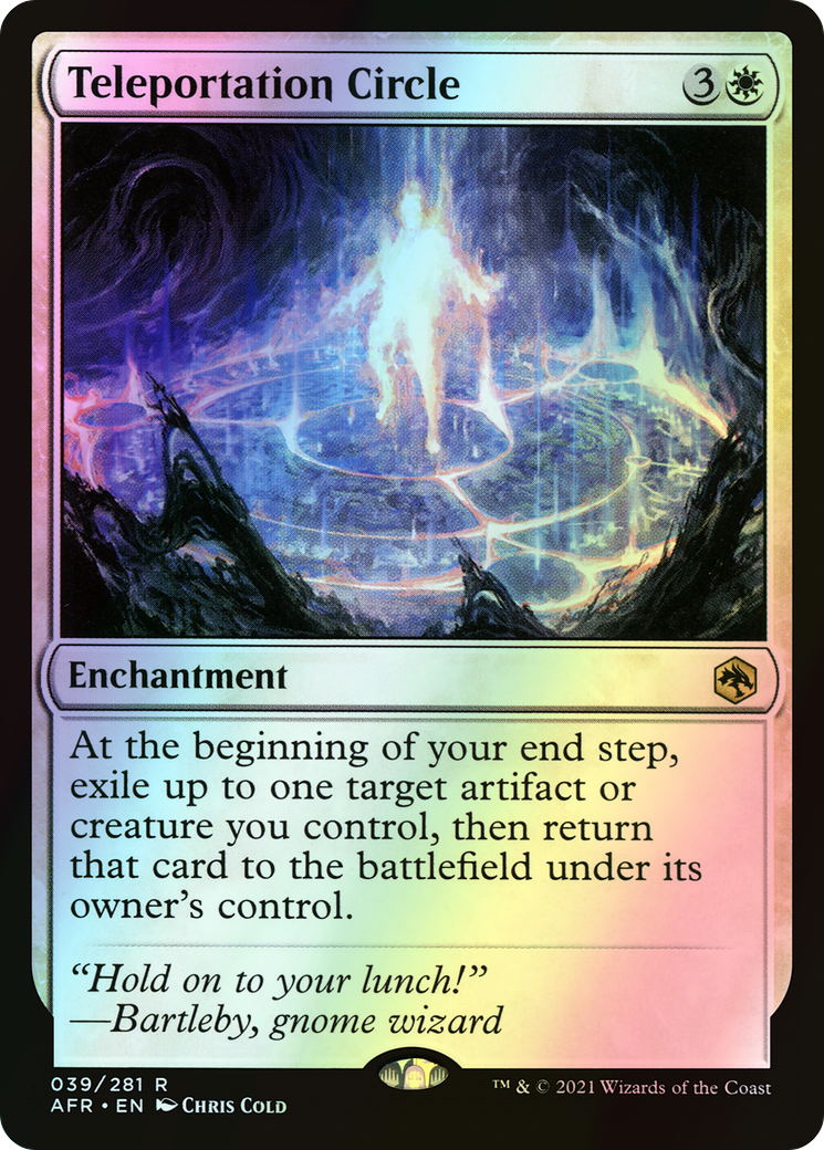 Teleportation Circle (AFR) #39 [EN/F]