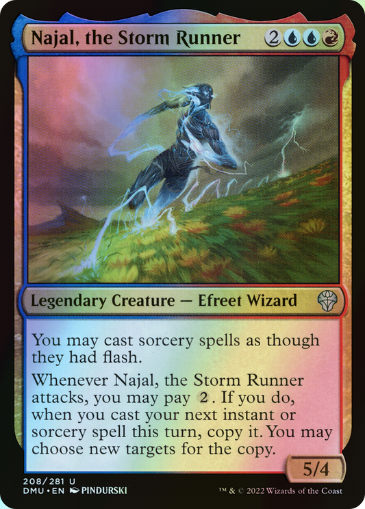 Najal, the Storm Runner (DMU) #208 [EN/F] s/o
