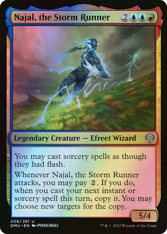 Najal, the Storm Runner (DMU) #208 [EN/F] s/o