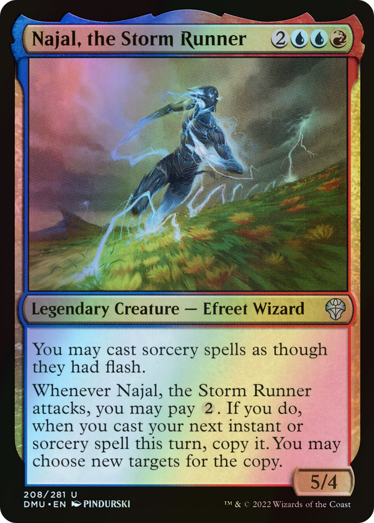 Najal, the Storm Runner (DMU) #208 [EN/F] s/o