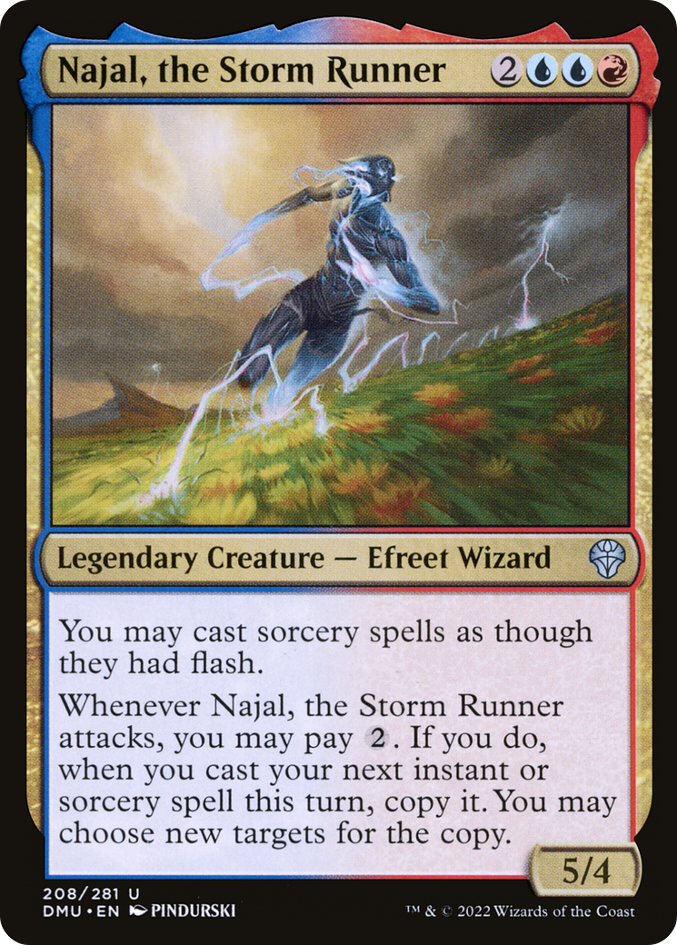 Najal, the Storm Runner (DMU) #208 [EN/N]