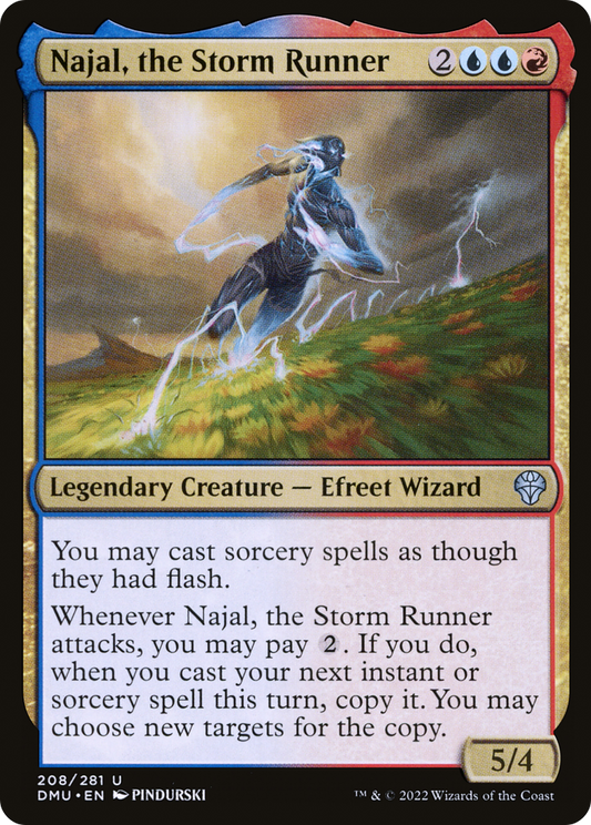 Najal, the Storm Runner (DMU) #208 [EN/N]