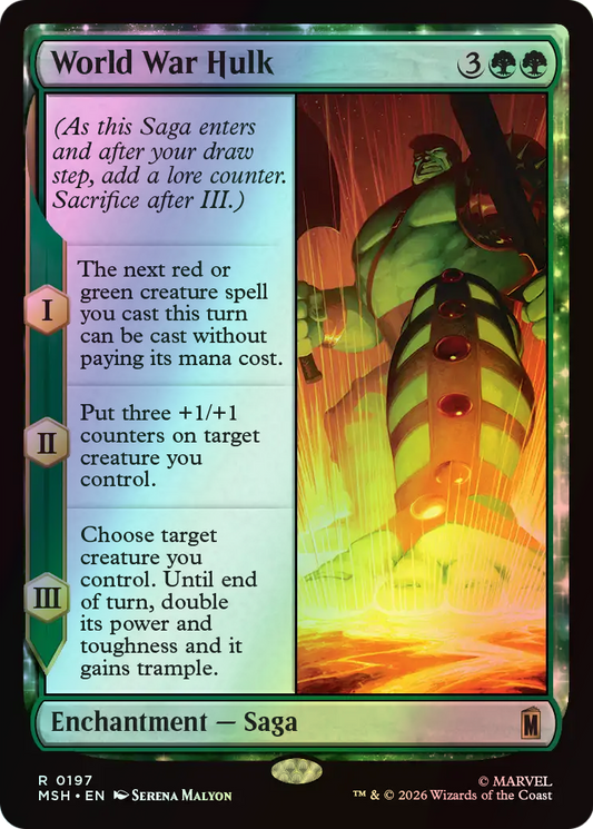 World War Hulk (MSH) #197 [EN/F] s/o
