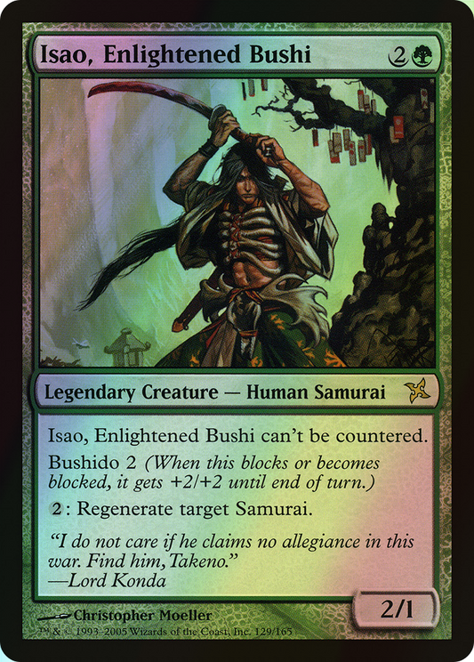 Isao, Enlightened Bushi (BOK) #129 [EN/F]
