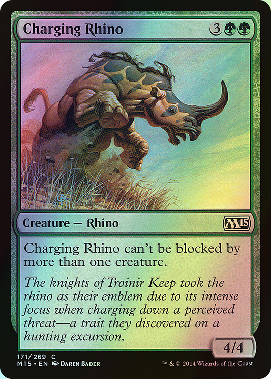 Charging Rhino (M15) #171 [EN/F]