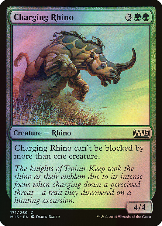 Charging Rhino (M15) #171 [EN/F]