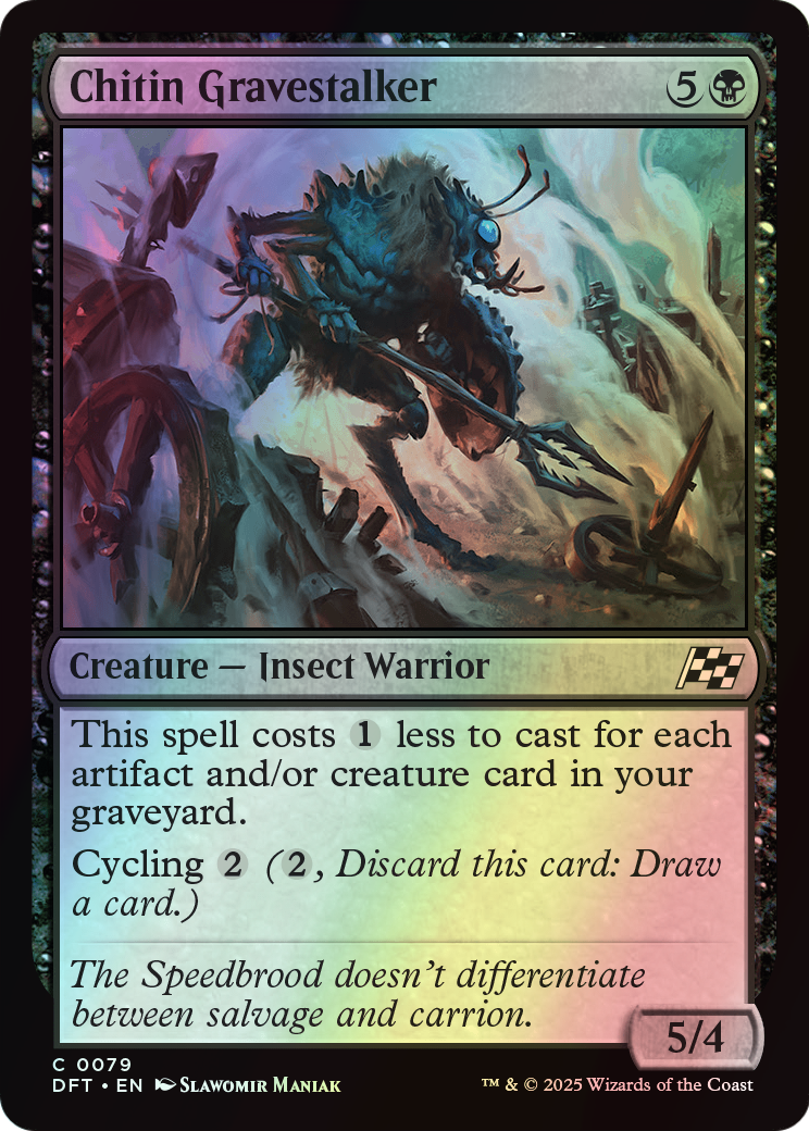 Chitin Gravestalker (DFT) #79 [EN/F] s/o