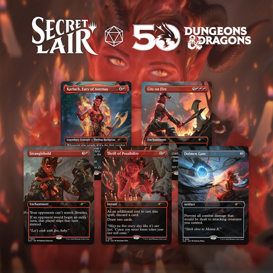 Secret Lair Drop: Dungeons & Dragons: Karlach's Rage