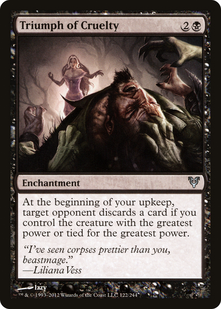 Triumph of Cruelty (AVR) #122 [EN/N]