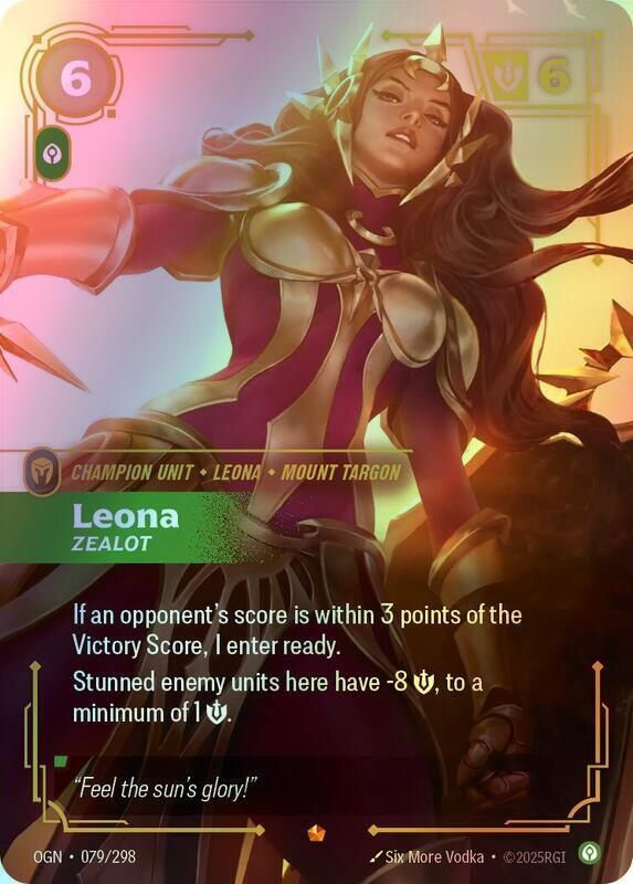 Leona - Zealot (OGN) #079 [EN/F] s/o