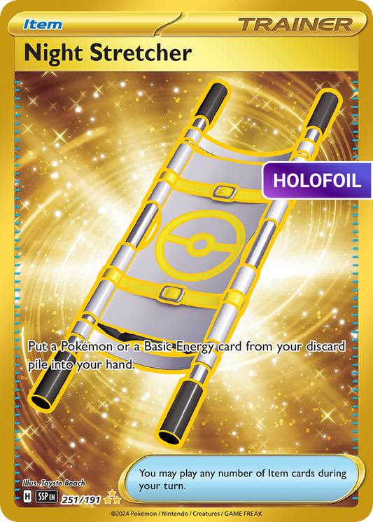 Night Stretcher (SSP) #251 [EN/H] s/o