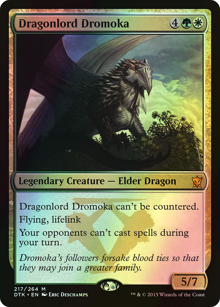 Dragonlord Dromoka (DTK) #217 [EN/F]