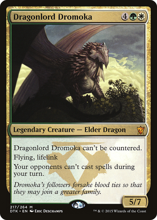 Dragonlord Dromoka (DTK) #217 [EN/N] s/o