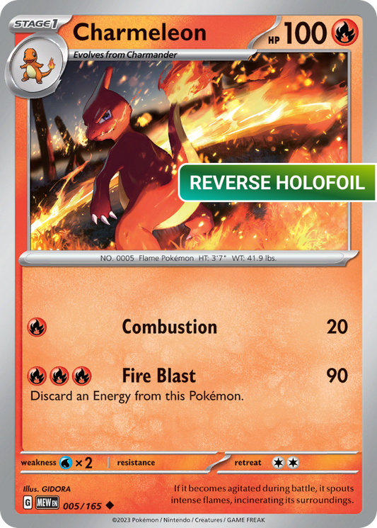Charmeleon (MEW) #5 [EN/R] s/o