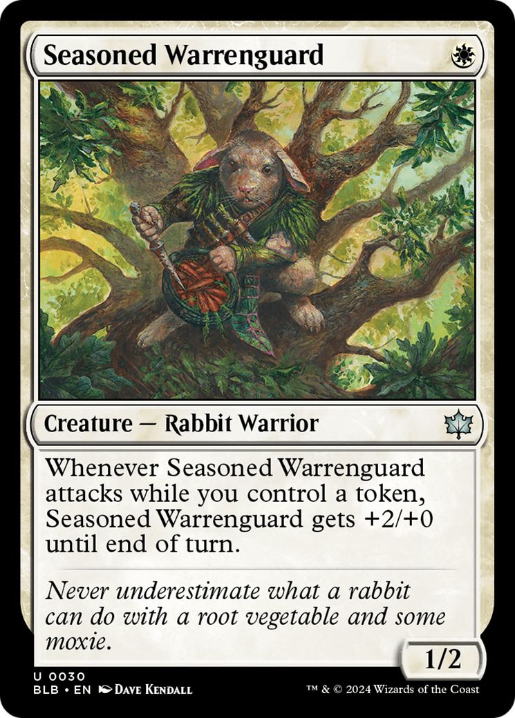 Seasoned Warrenguard (BLB) #30 [EN/N]