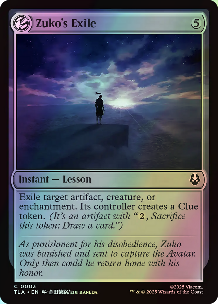 Zuko's Exile (TLA) #3 [EN/F]