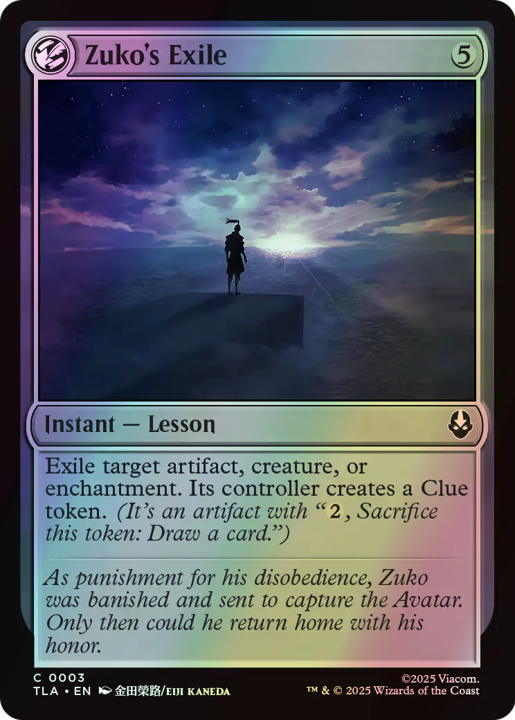 Zuko's Exile (TLA) #3 [EN/F]