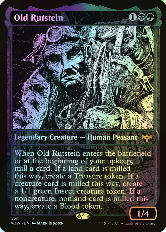Old Rutstein (VOW) #326 [EN/F] s/o