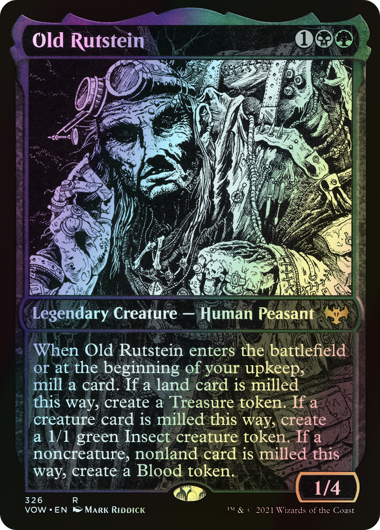 Old Rutstein (VOW) #326 [EN/F] s/o
