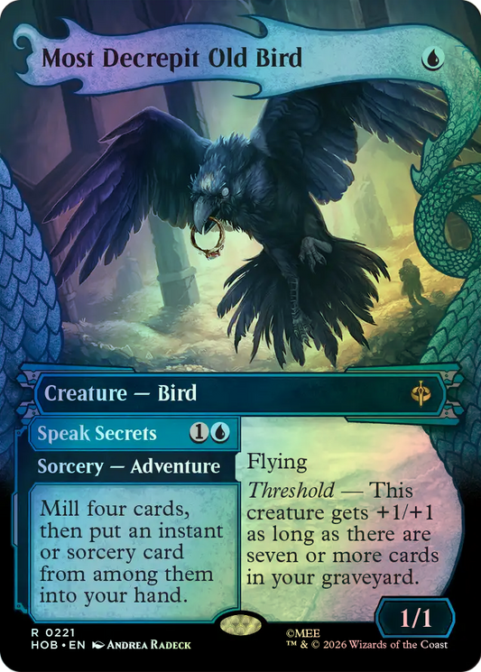 Most Decrepit Old Bird // Speak Secrets (HOB) #221 [EN/F] s/o
