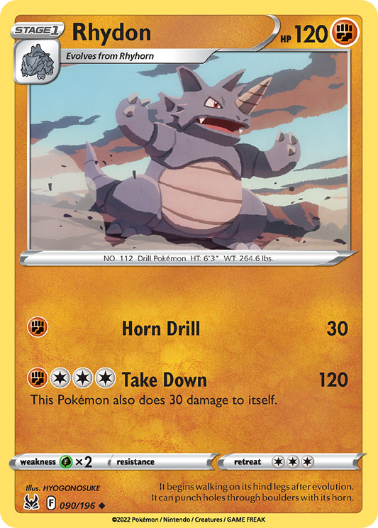 Rhydon (LOR) #90 [EN/N] s/o
