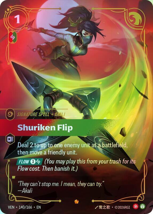 Shuriken Flip (VEN) #140 [EN/F] s/o