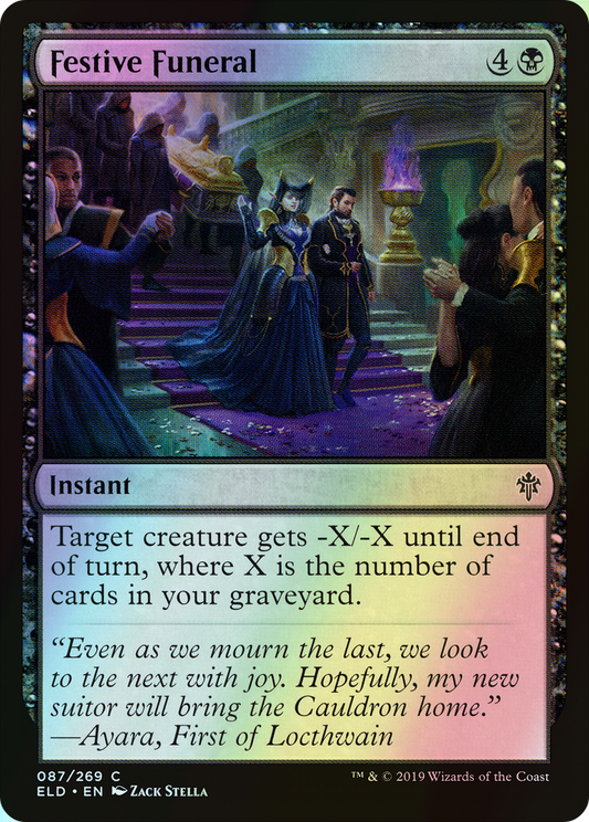 Festive Funeral (ELD) #87 [EN/F] s/o
