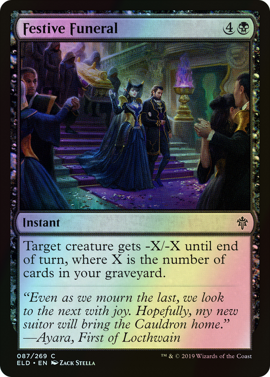 Festive Funeral (ELD) #87 [EN/F] s/o